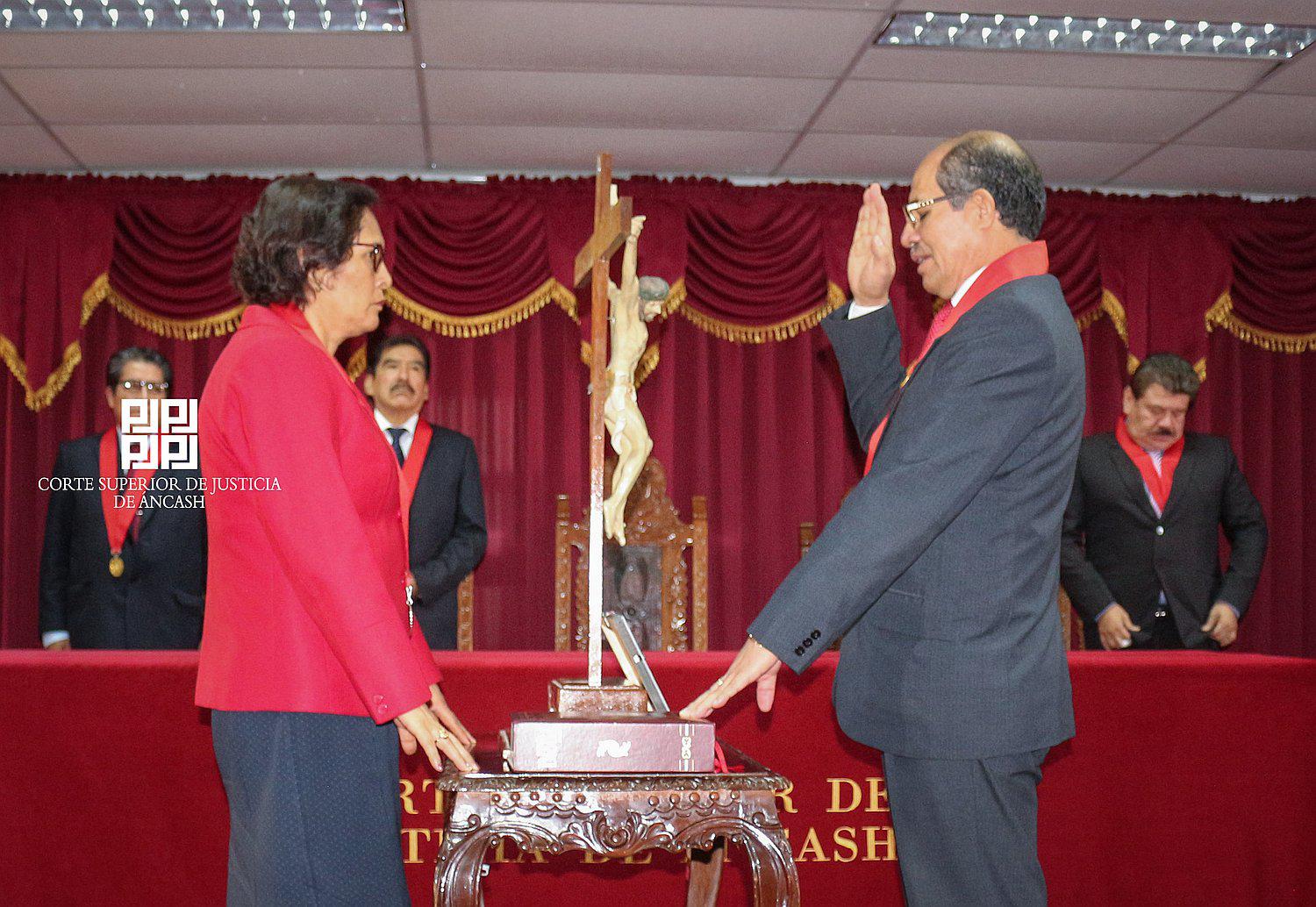 ​Áncash: Juramentan presidentes de seis jurados electorales