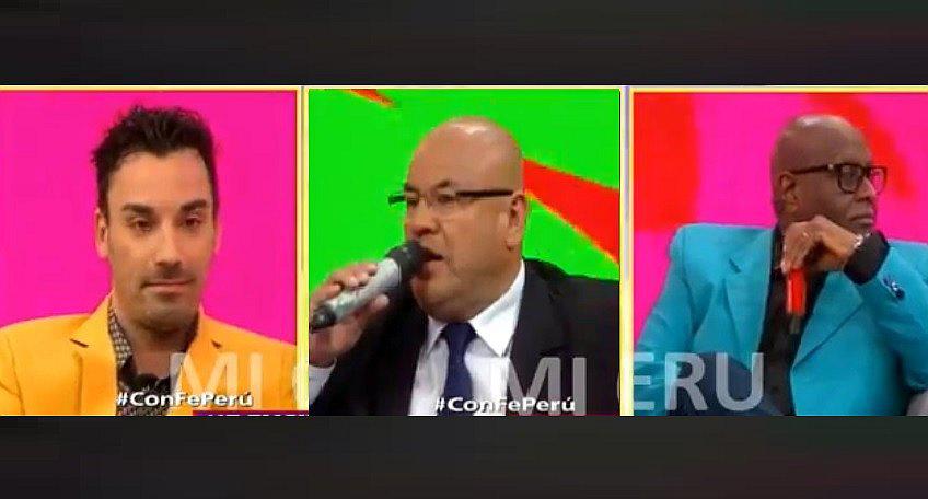 Animador español ofende a Elejalder Godos y 'Mr. Peet' lo calla  de forma categórica (VIDEO)