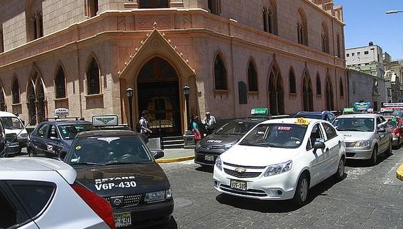 Taxistas volverán a empadronarse en el municipio de Arequipa