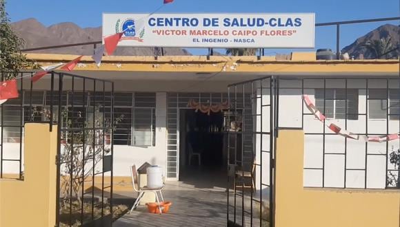 Nasca: Centro de Salud de El Ingenio dañado por huaico atiende en carpas