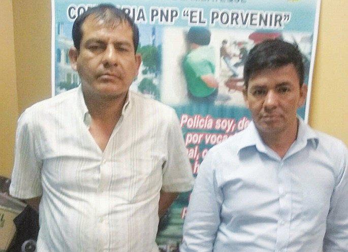 Chiclayo: Capturan a dos presuntos estafadores de las pepitas de oro