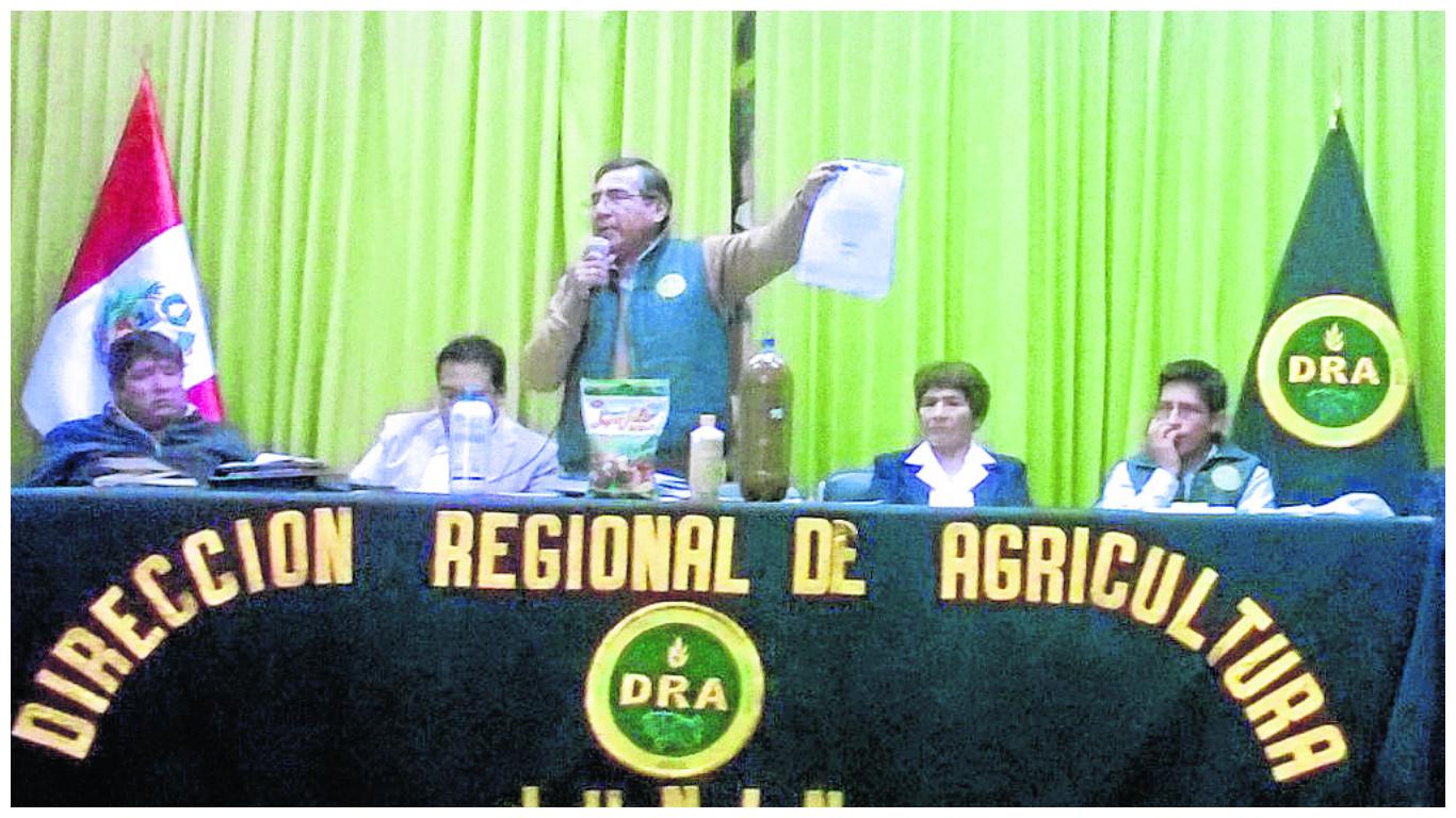  Fiscalía investigará compra y distribución de abono foliar