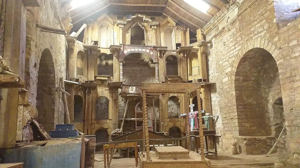 ​Iglesia de Santa Bárbara, de la gloria colonial a la decadencia actual