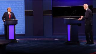 Donald Trump y Joe Biden debaten EN VIVO antes de las elecciones en Estados Unidos
