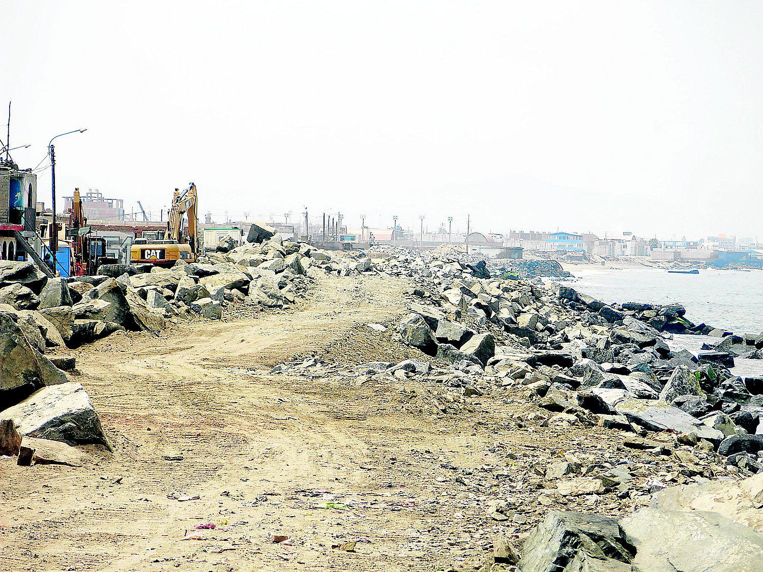 Pedirán intervención de la OCI por paralización de obra de enrocado 