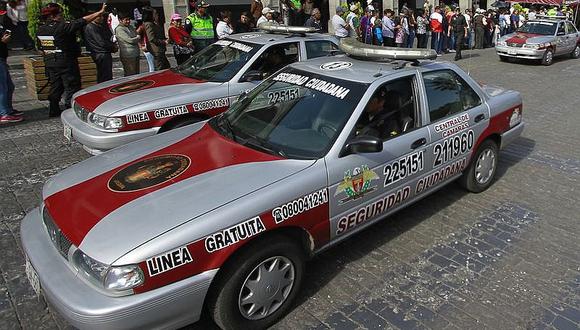 Patrulleros de Serenazgo y la Policía están inoperativos en Arequipa