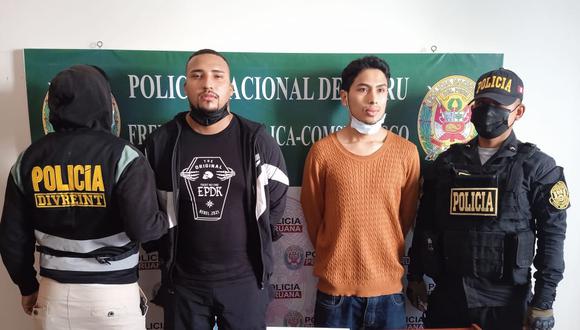 Policía detiene a sujetos dedicados al marcaje y asaltos armados en Pisco.