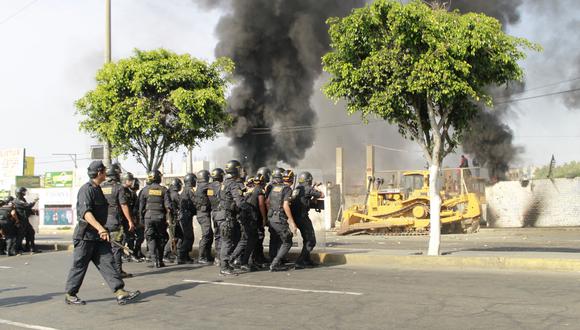 Trujillo: Delincuentes frustran desalojo en terreno 