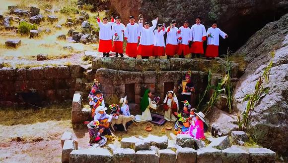 ​Coro de niños lanza villancico en quechua y se internacionaliza