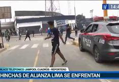 Se generaron disturbios afuera del estadio Alejandro Villanueva antes del Alianza Lima vs. Cusco FC (VIDEO)