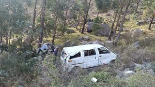 Conductor escapa tras accidente de tránsito en Huancavelica