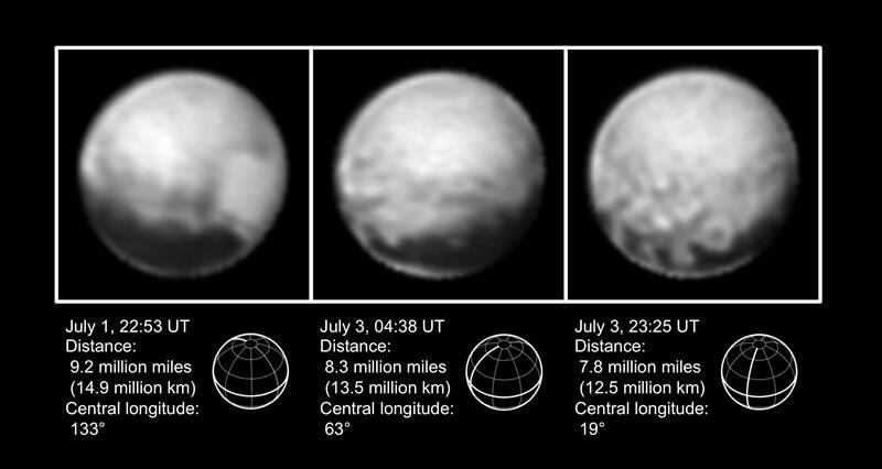 NASA: Imágenes históricas de Plutón a una semana de la llegada de "New Horizons"