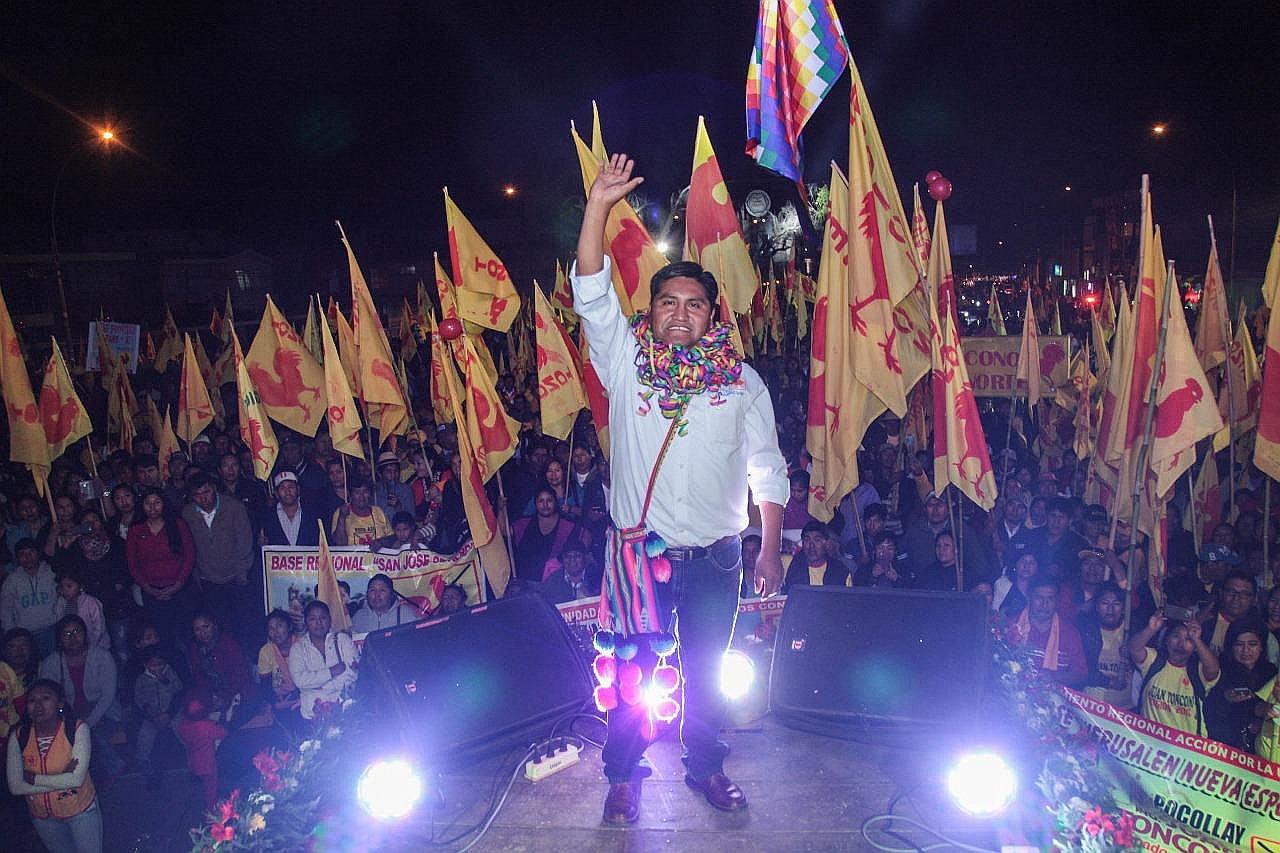 Juan Tonconi Quispe es el virtual gobernador de Tacna