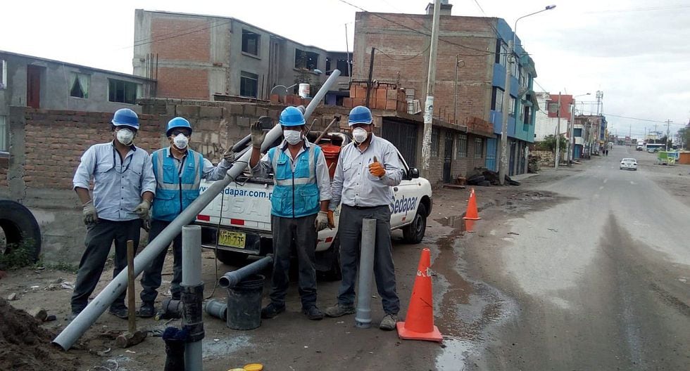60 trabajadores aseguran distribución de agua en Arequipa