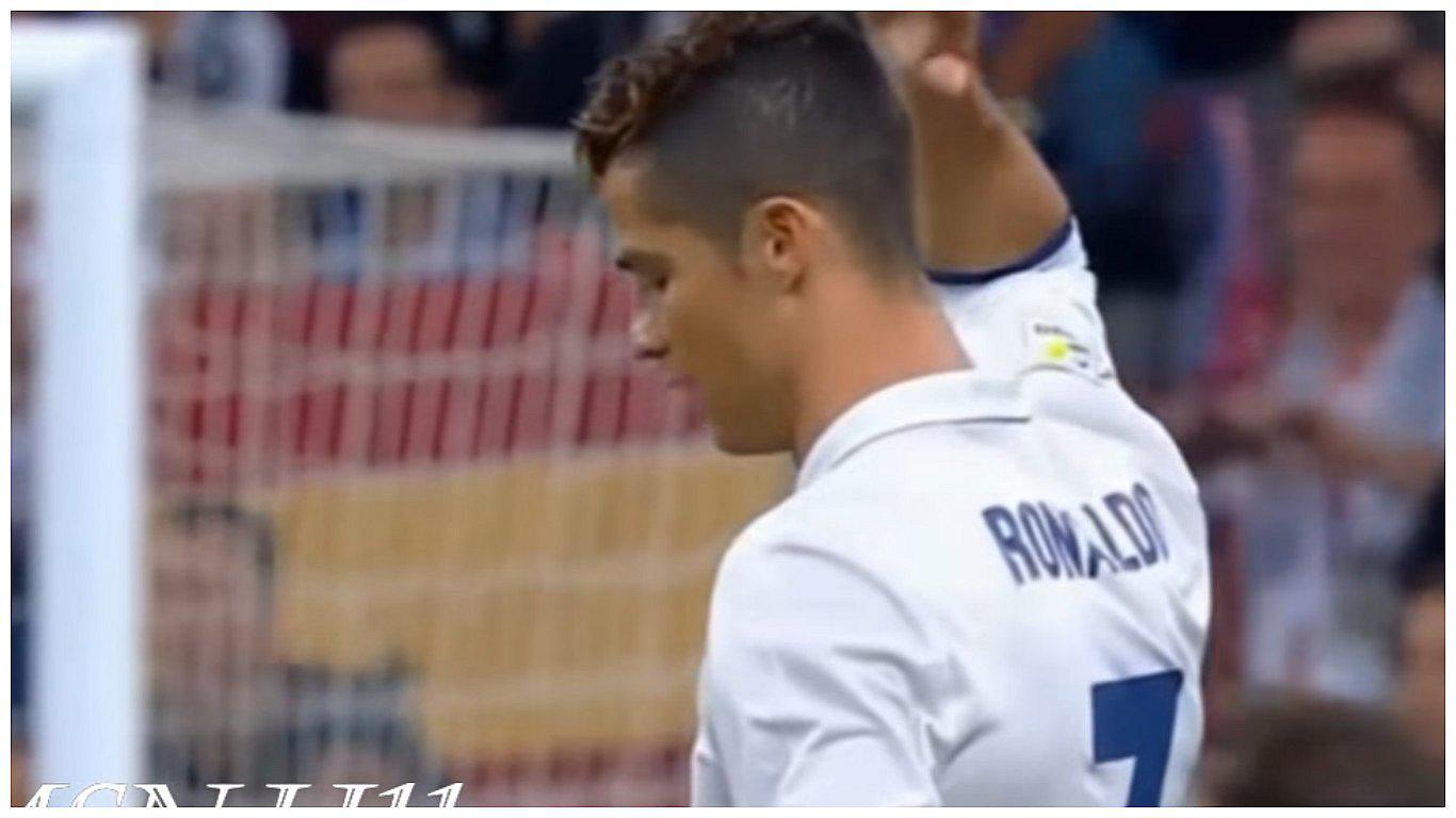 Así fue la reacción de Cristiano Ronaldo ante los goles de Lionel Messi [VIDEO]
