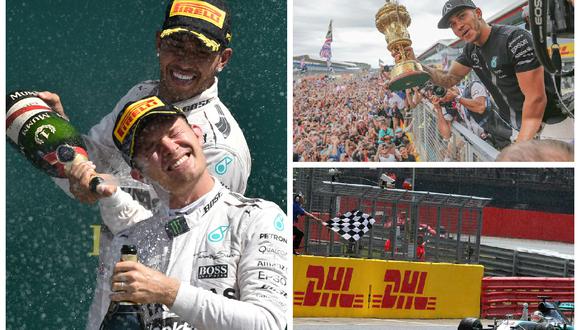 Fórmula Uno: Lewis Hamilton gana en Gran Premio de Bretaña en nuevo 'doblete' de Mercedes