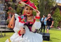 Cantante folklórica Janeth Salinas agradece el éxito de su canción “Quien tiene el vaso” 