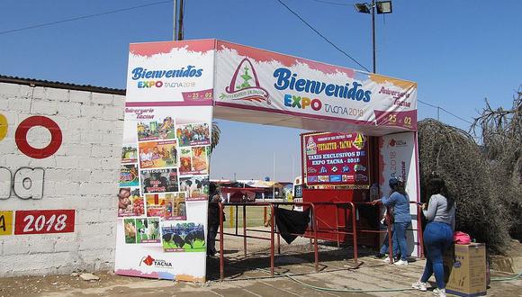 Expo Tacna solo llegó a los 40 mil visitantes