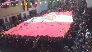 Procesión de la Bandera retorna tras dos años de pandemia en Tacna