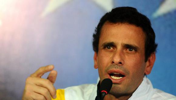 Henrique Capriles: "Esto no da para más. Ya esto se acabó"