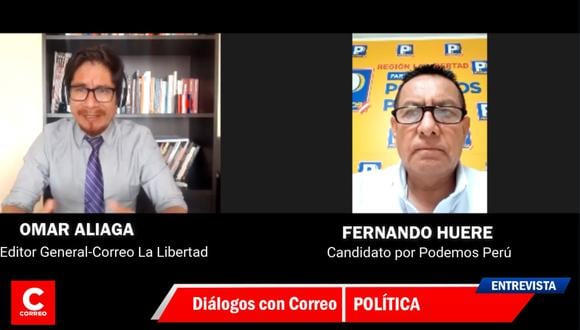 Postulante con el número 1 por Podemos Perú buscará impulsar la creación del Ministerio del Deporte.