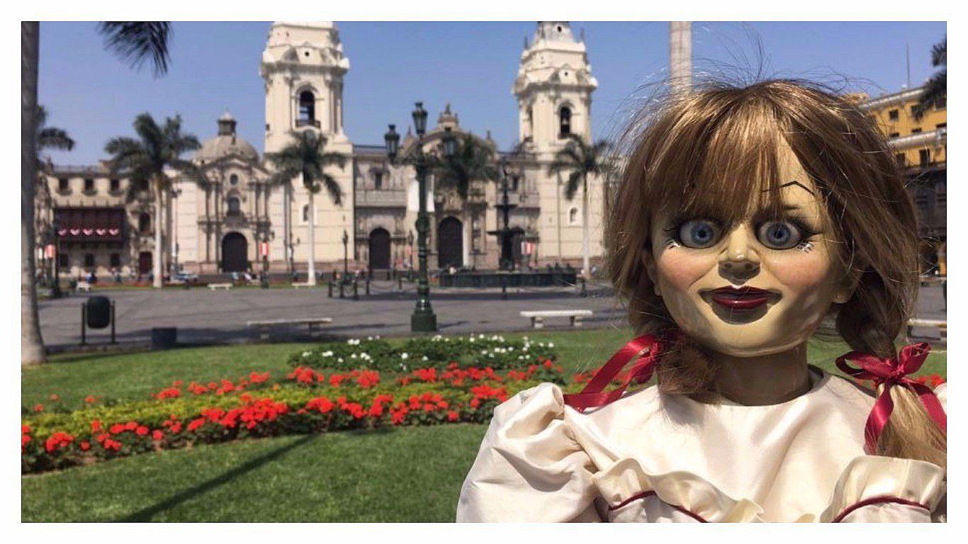 Annabelle aparece por sorpresa en Lima y visita lugares turísticos [FOTOS]