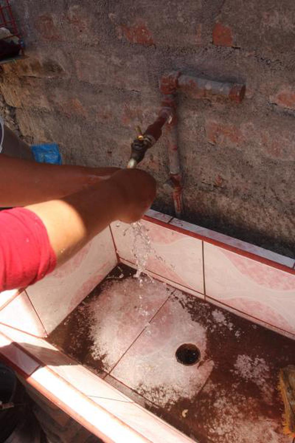 Agua sin tratamiento