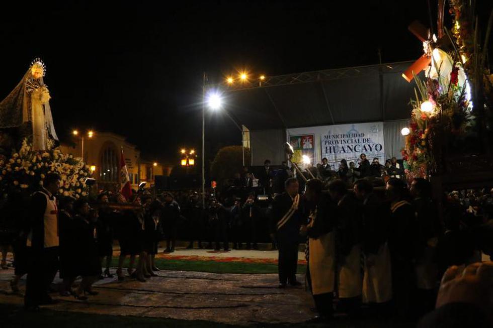 Revive el encuentro de la Virgen Dolorosa y Jesús Nazareno (VIDEO)