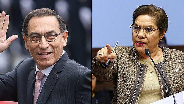 Luz Salgado critica a Martín Vizcarra por no mencionar a César Villanueva en su discurso en CADE