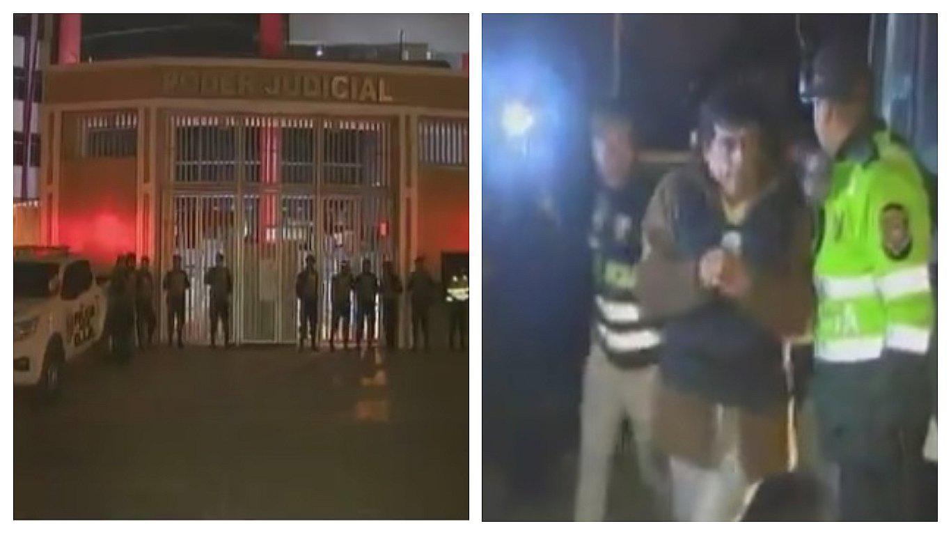 Integrantes de "Los Cuellos Blancos del Puerto" fueron trasladados al Poder Judicial del Callao (VIDEO)