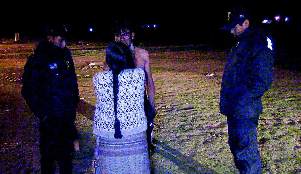 Varón fue intervenido por causar destrozos en inmueble y pegar a su madre