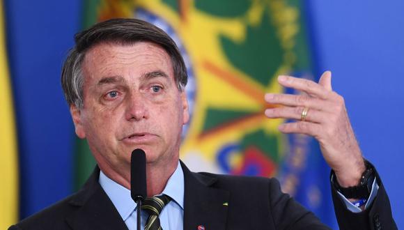 Jair Bolsonaro volvió a defender este jueves las políticas de su Gobierno para la Amazonía. (Foto: EVARISTO SA / AFP)