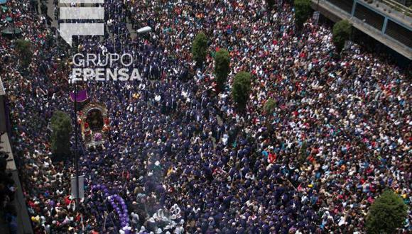 Conoce el plan de desvíos de hoy por la procesión del Señor de Los Milagros