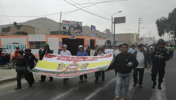 Frente alista plantón en Casma contra gestión de alcalde Jhosept Pérez