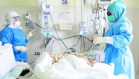 Minsa informó sobre cifra de pacientes hospitalizados por COVID-19. (Foto / GEC)