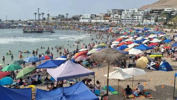 Chilenos ya no cruzan al Perú debido a las protestas y optan por disfrutar el verano en Arica. (Foto: Cortesía Arica es Bacán)