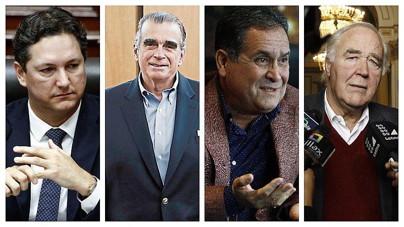 Daniel Salaverry, Pedro Olaechea, “Vitocho” e Iberico en la baraja para el Congreso 