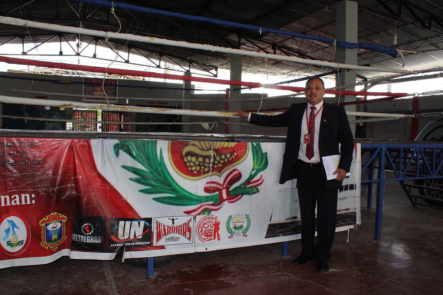 Presidente del Consejo del Deporte gestionará mantenimiento de ring de box