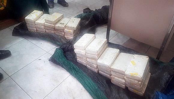 Policía decomisa gran cantidad de 'ladrillos' de droga en Cusco (FOTOS)