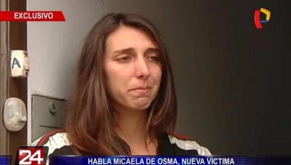 ​Micaela de Osma teme por su vida tras ser agredida por su pareja (VIDEO)