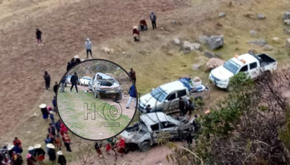 Víctimas se dirigían a la ciudad de Huamachuco, en la provincia de Sánchez Carrión. También hay un herido grave. (Foto: HCO TV Huamachuco)