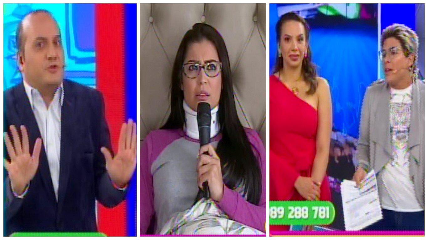 Conductores de 'Válgame' tuvieron fuerte discusión en pleno programa (VIDEO)