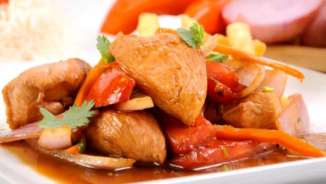 Pavo saltado. (Foto: Difusión)