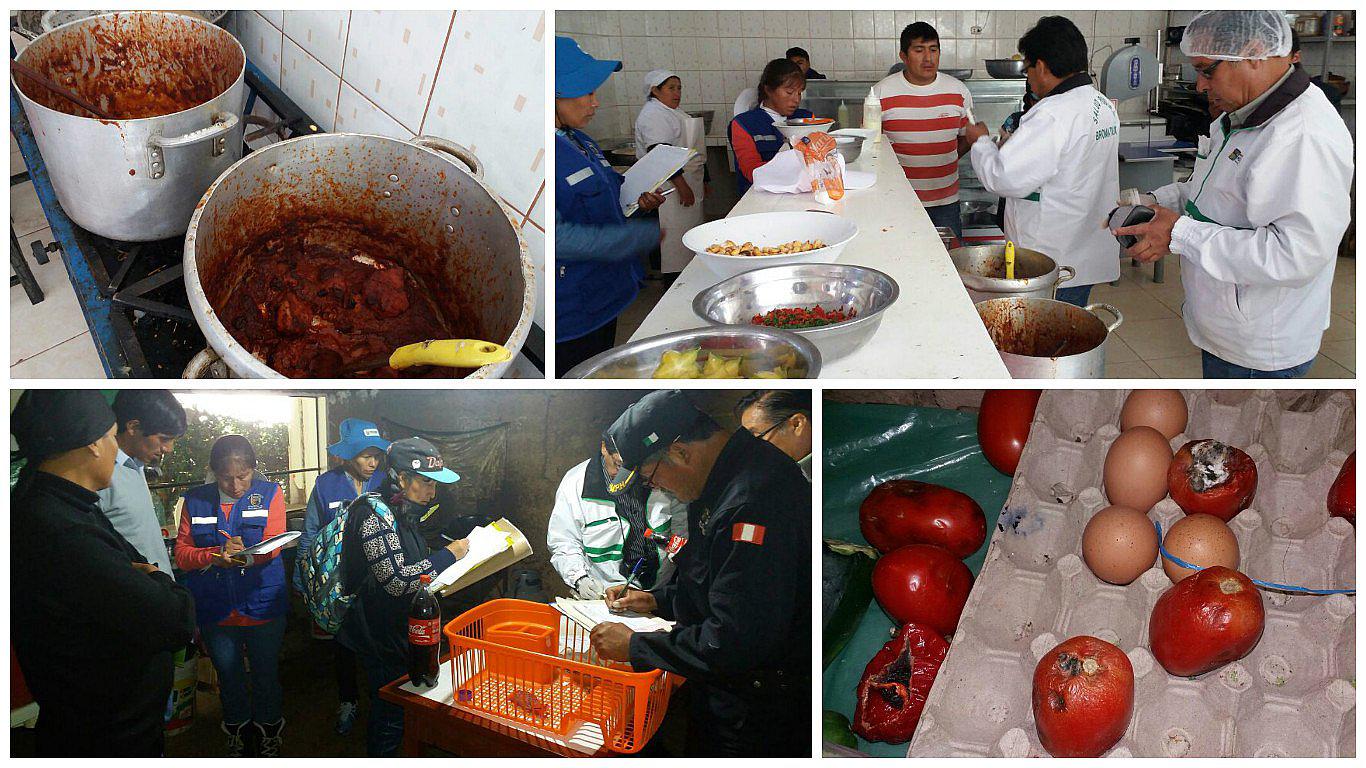 Hallan alimentos guardados y en descomposición en recreos campestres