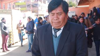 Juliaca: Juzgado resuelve mañana pedido de prisión preventiva contra Juan Luque