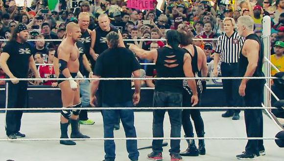 WrestleMania 31: Triple H venció a Sting en una gran pelea