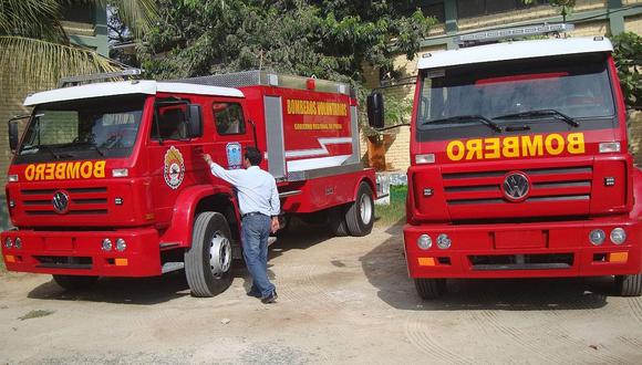 Piura: Bomberos recibirán 3 camiones contra incendios que adquirirá el GR