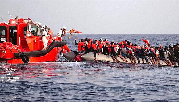 ​Más de 2.200 migrantes salvados en el Mediterráneo