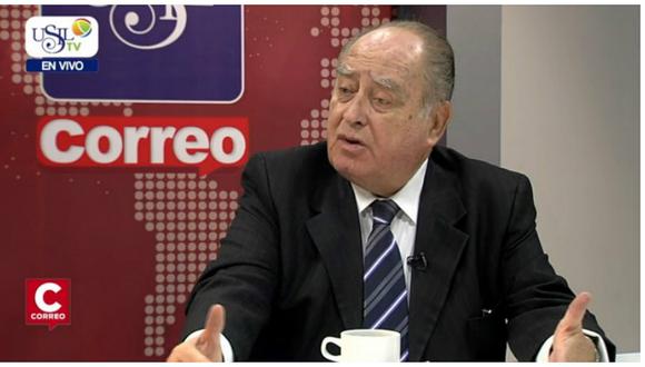 Ántero Flores-Aráoz: Es exageración decir que Panorama vulneró seguridad nacional (VIDEO)