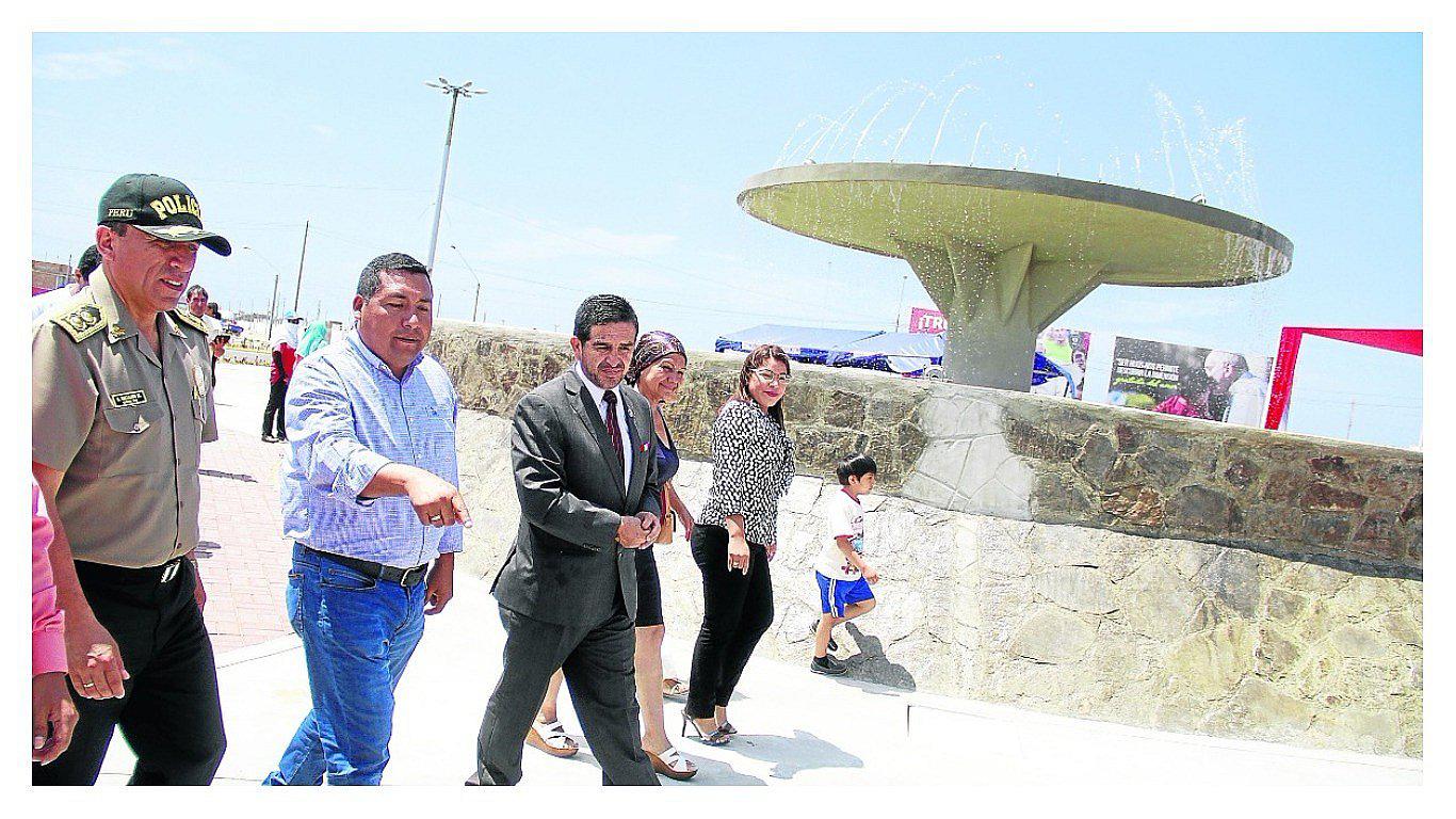 Inauguran obras alusivas a la visita del Papa Francisco